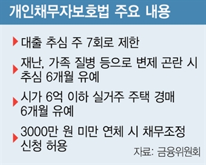 주담대 연체해도 채무자 주택 반년간 경매 못올려