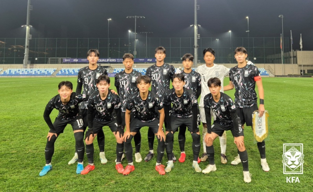 남자 U-16 대표팀, 아시안컵 예선 첫 경기서 '완승'