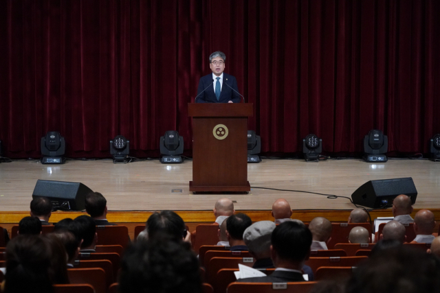 임상섭 산림청장, 사찰림연구소 출범식 축하