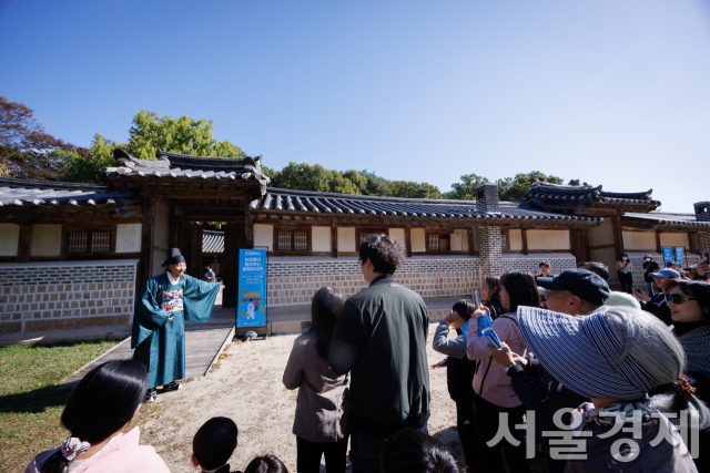 2024년 조선왕릉축전 ‘능참봉이 들려주는 왕릉 이야기’ 모습. 사진 제공=국가유산진흥원