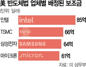 몰아치는 트럼프 리스크…"부자 반도체 기업에 왜 돈주나"