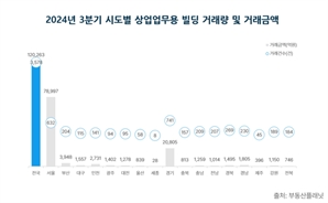 “서울·경기도로 몰리는 수요” 오피스 건물 시장도 양극화 뚜렷