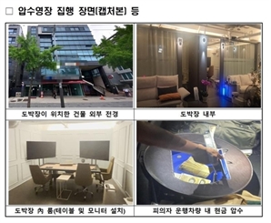 강남 한복판에 650억원대 불법도박장…총책 등 34명 검거