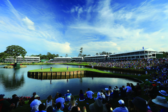 소그래스 TPC 17번 홀. Getty Images