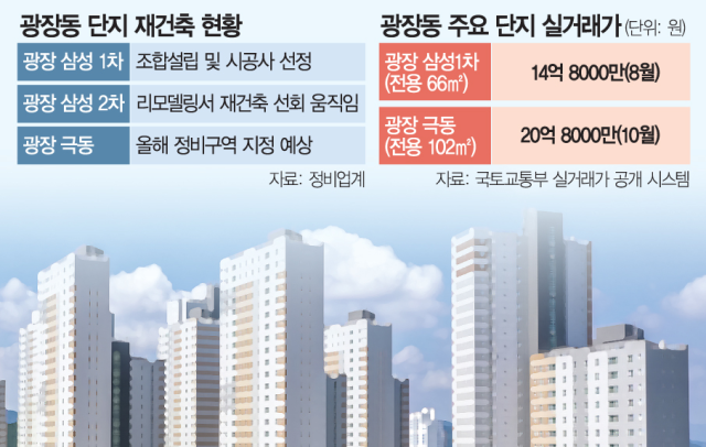 '한강뷰·우수 학군' 서울 광장동, 리모델링 → 재건축 갈아타나