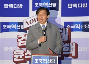 조국혁신당 “20일 광화문 광장서 尹 탄핵소추안 공개”