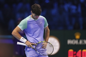 '세계 3위' 알카라스, ATP 파이널스 조별리그 탈락