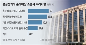 대기업 덤핑으로 거래처 뺏어…피해 회복도 5%뿐