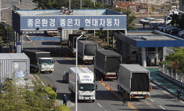 현대자동차 울산공장. 연합뉴스