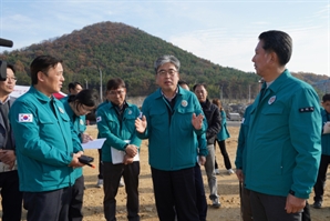 임상섭 산림청장, 소나무재선충병 극심지역 방제현황 점검