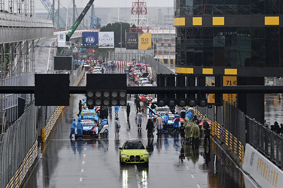 금호 FIA TCR 월드 투어의 최종전은 많은 비로 인해 일정이 변경됐다. 사진 김학수 기자