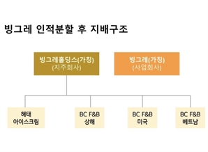 빙그레, 인적 분할한다…투자회사·식품회사로 쪼개