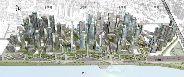 서울 성동구 성수전략정비구역 조감도. 사진 제공=서울시