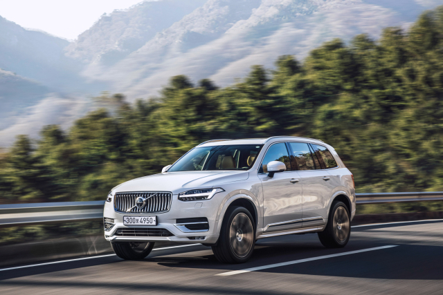 볼보자동차의 XC90 외관. 사진제공=볼보자동차코리아