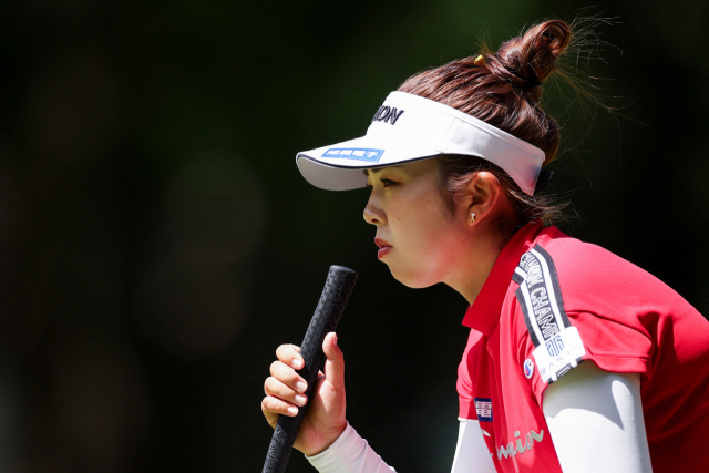 LPGA 투어 Q시리즈 퀄리파잉 최종전 4라운드에서 단독 2위에 오른 일본의 야마시타 미유. 사진 제공=AFP연합뉴스