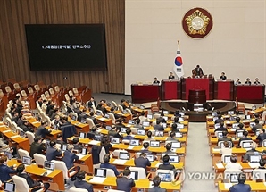 [속보] 尹 "결코 포기 않겠다…마지막까지 국가 위해 최선" [尹대통령 탄핵 가결]