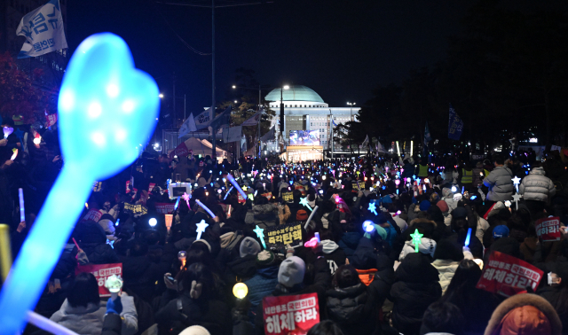 尹 대통령 탄핵소추안…가204·부85 '가결' [尹대통령 탄핵 가결]