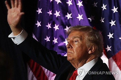 도널드 트럼프 미국 대통령 당선인. AFP 연합뉴스.