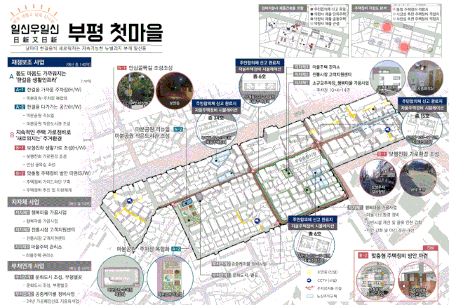 부평구 일신동 일원 뉴빌리지 개요. 자료제공=인천시