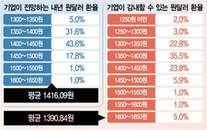 기업 덮친 '커렌크라이시스'…“내년 환율 1390원 넘으면 못버텨” [biz-플러스]