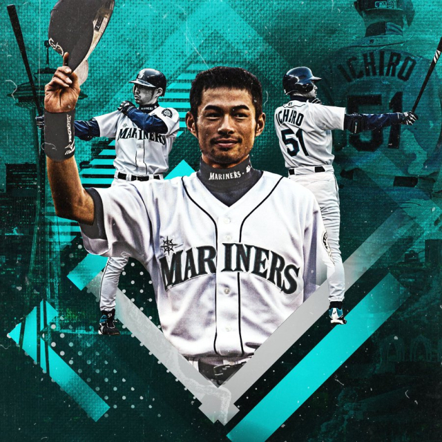 스즈키 이치로. MLB X