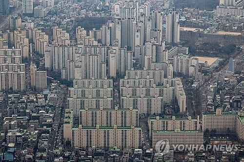 서울 잠실 일대 아파트 모습 [연합뉴스 자료사진]