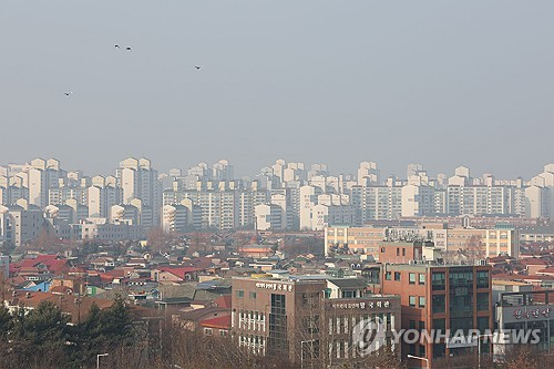 사진은 경기도 고양시 일산 일대의 모습. 연합뉴스