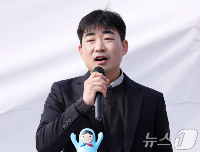 박영환 전교조 22대 위원장.뉴스1