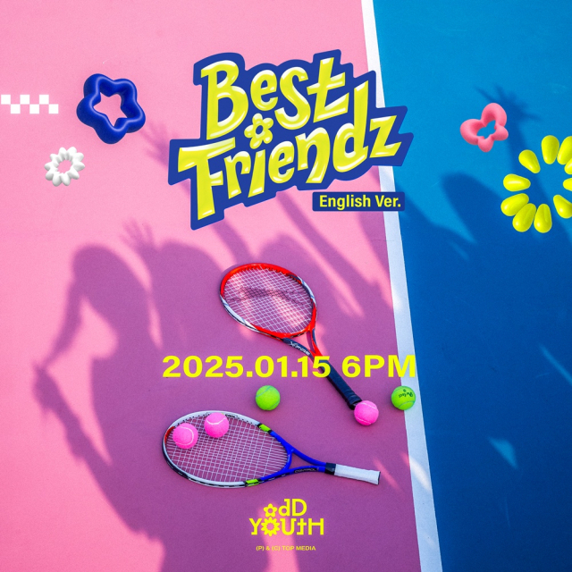 ODD YOUTH_Best Friendz(English ver.) 티저 이미지. 사진 제공=티오피미디어