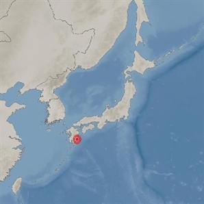 일본 미야자키현 미야자키시 남동쪽 바다서 규모 6.4 지진 발생