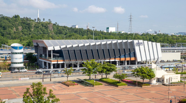 울산 도심에 위치한 태화강역. 사진제공=울산시