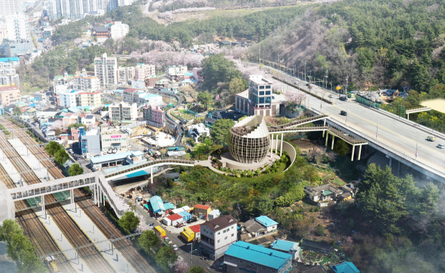 부산 사상구 괘내마을~사상공원 간 보행환경개선사업 조감도. 사진제공=부산시