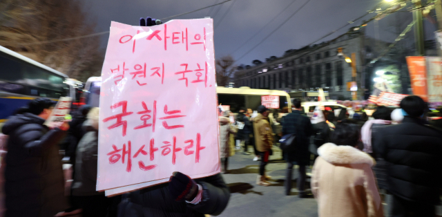 “민주당에 고발당해 위로 차원”…국힘, 극우 유튜버 10명에게 ‘설 선물’