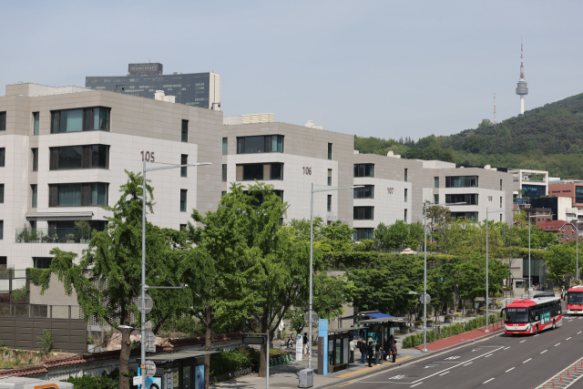 서울 용산구 한남동 고가주택 나인원한남. 연합뉴스