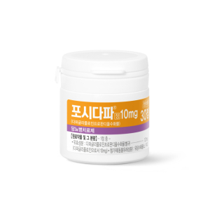 포시다파정 10mg 30정. 사진 제공=대웅바이오