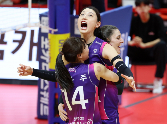 여자프로배구 흥국생명의 김연경. 연합뉴스