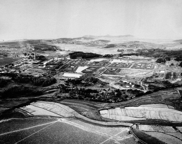 인천시 남동구 고잔동에 위치한 인천화약공장 전경(1960년). 사진제공=인천시