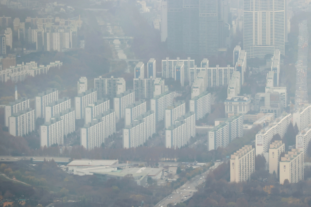 준공한지 40년이 넘은 서울 강남구 대치동 미도아파트. 연합뉴스