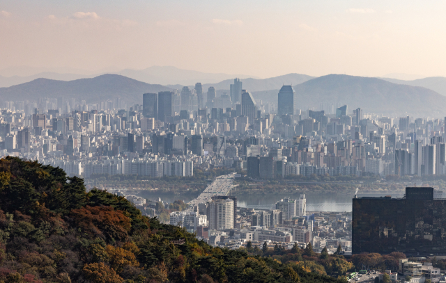 서울 강남구·서초구 아파트 단지의 모습. 뉴스1