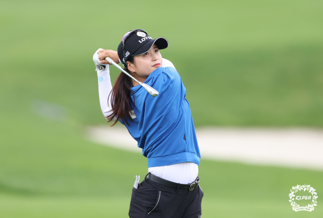 작년 LPGA 투어 톱10 횟수 8회를 기록한 최혜진. 사진 제공=KLPGA