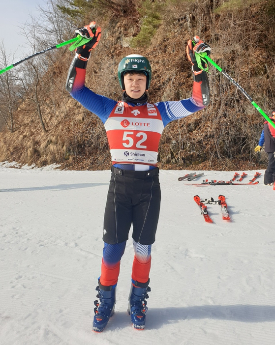 한국 알파인스키 간판 정동현. 연합뉴스