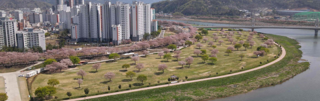 밀양파크골프장 전경. 사진 제공=밀양시