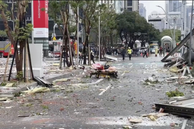 [속보] 대만 타이중 백화점서 폭발…최소 1명 사망