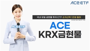 "금값 상승에 강달러 수혜까지"…'올 수익률 30%' 한투운용 金 ETF, 순자산 1조 돌파