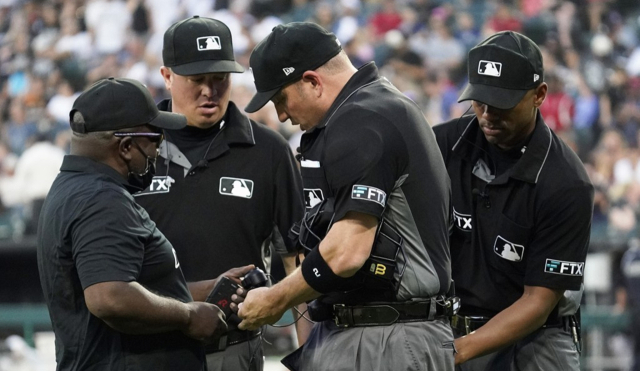 미국프로야구 메이저리그(MLB) 심판들. AP연합뉴스