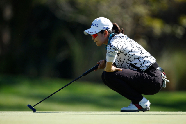 LPGA 시즌 개막전에서 우승을 차지한 김아림. 사진 제공=AFP연합뉴스