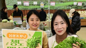 농협유통, '연하고 향 좋은 청도 미나리' 판매