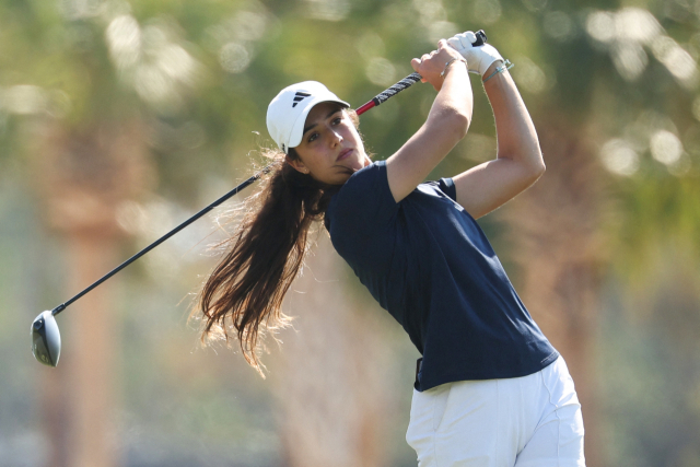 LPGA 장타 랭킹 1위에 올라 있는 신인 라미레즈. 사진 제공=AFP연합뉴스