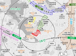 동작구 사당5구역, 용적률 210→250% 상향…재건축 박차[집슐랭]