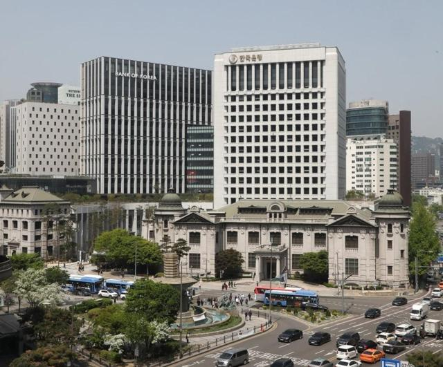 한국은행 전경. 연합뉴스